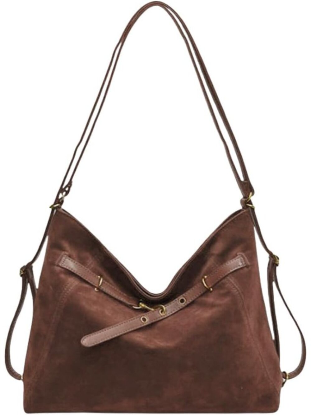 Suede Crossbody Bag 2025 Fall Winter Suede Tote Bag Hobo Purse Casual Shoulder H